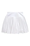 Zella Girl Kids' Baseline High Waist Pleated Skort In White- White