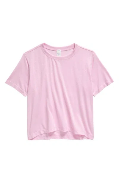 Zella Girl Kids' Energy Seamless Performance T-shirt In Pink Shade