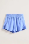 Zella Girl Kids' Game Time Shorts In Blue Hydrangea