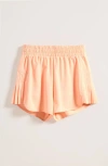 Zella Girl Kids' Game Time Shorts In Coral Nectar