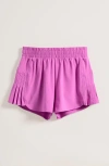 Zella Girl Kids' Game Time Shorts In Pink Rosebud
