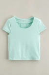 Zella Girl Kids' Get The Scoop Tee In Blue