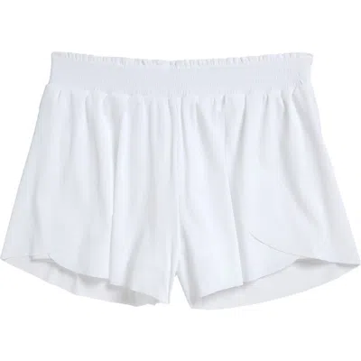 Zella Girl Kids' High Kick Skirty Short In White