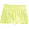 Zella Girl Kids' On Your Mark Shorts In Green Obi