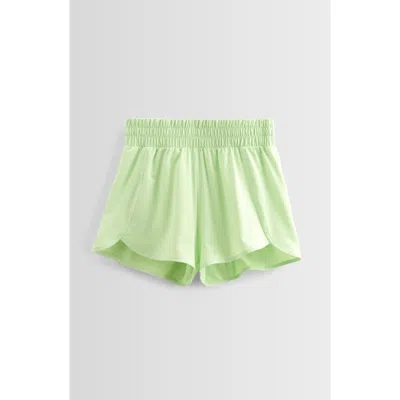 Zella Girl Kids' On Your Mark Shorts In Green Verde