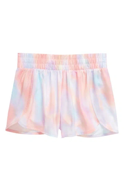 Zella Girl Kids' On Your Mark Shorts In Pink Prism Float