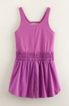 Zella Girl Kids' One & Done Romper In Pink