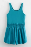 Zella Girl Kids' One & Done Romper In Blue