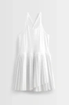 Zella Girl Kids' Perfect Match Pleated Dress In White