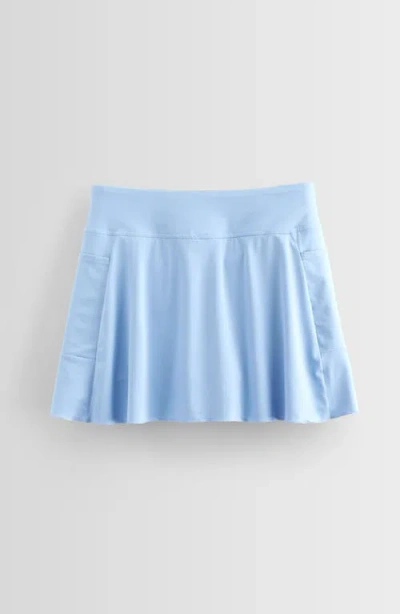 Zella Girl Kids' Pocket Skort In Blue Hydrangea