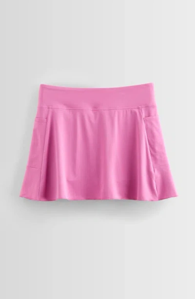 Zella Girl Kids' Pocket Skort In Pink Rosebud