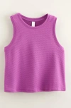 Zella Girl Kids' Tie Back Tank In Purple