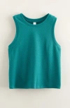Zella Girl Kids' Tie Back Tank In Green