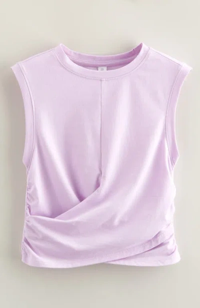 Zella Girl Kids' Twist Front T-shirt In Pink