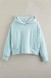 Zella Girl Kids' Weekend Cozy Hoodie In Blue