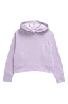 Zella Girl Kids' Weekend Cozy Hoodie In Purple Calluna