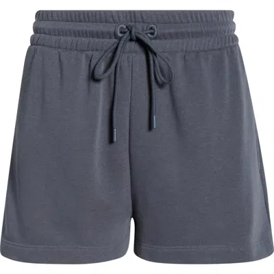 Zella Go Easy French Terry Shorts In Gray