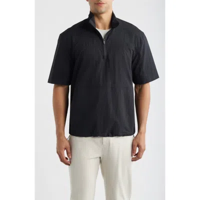 Zella Golf Pro Silk Short Sleeve Quarter Zip In Multi