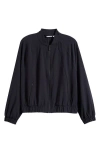 Zella In Flight Bomber Jacket In Black