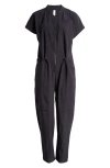 Zella In Flight Cargo Jumpsuit In Black