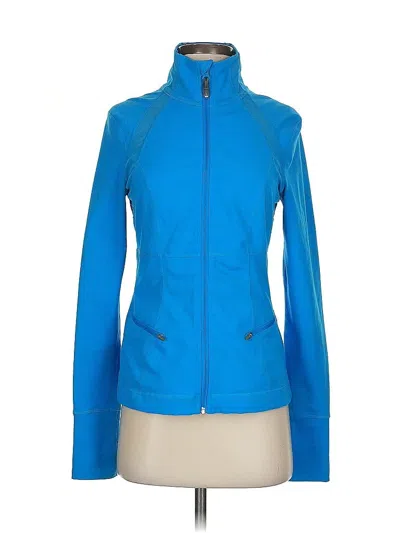Pre-owned Zella Jacket In Blue