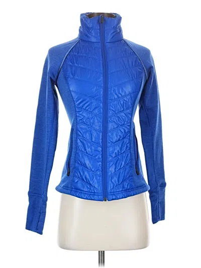 Pre-owned Zella Jacket In Blue