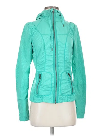 Pre-owned Zella Jacket In Blue