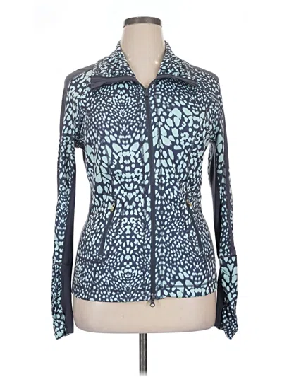 Pre-owned Zella Jacket In Blue