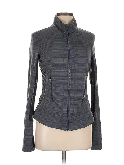 Pre-owned Zella Jacket In Gray