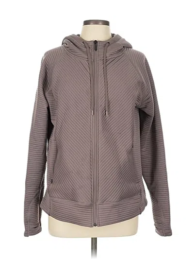 Pre-owned Zella Jacket In Gray