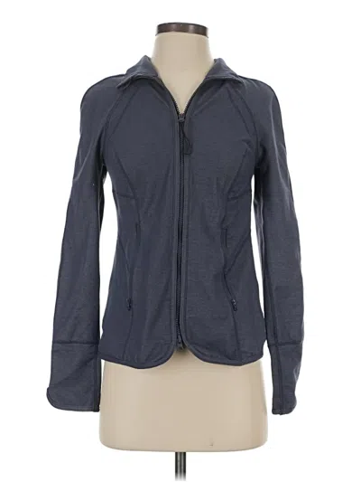 Pre-owned Zella Jacket In Gray