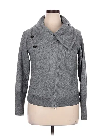 Pre-owned Zella Jacket In Gray