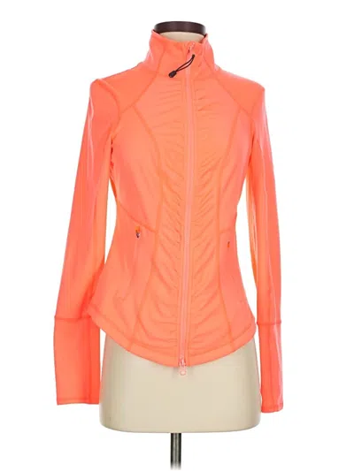 Pre-owned Zella Jacket In Orange
