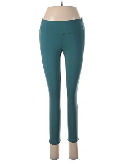 Pre-owned Zella Jeggings In Teal