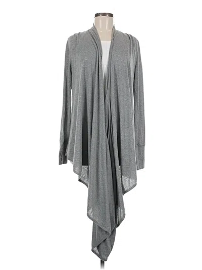 Pre-owned Zella Kimono In Gray