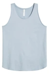 Zella Liana Restore Soft Lite Tank In Blue Fog