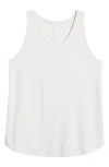 Zella Liana Restore Soft Lite Tank In Ivory Egret