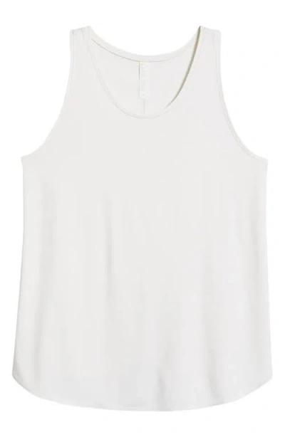 Zella Liana Restore Soft Lite Tank In Ivory Egret