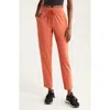 Zella Lift Off High Waist Ankle Pants In Rust Redwood