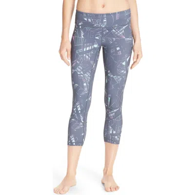 Zella 'live In' Crop Leggings In Blue