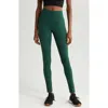 Zella Live In Full Length High Waist Leggings In Green Park