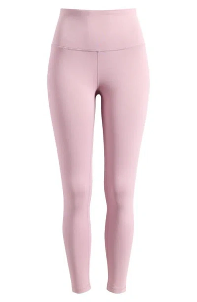 Zella Live In High Waist 7/8 Leggings In Purple Morn