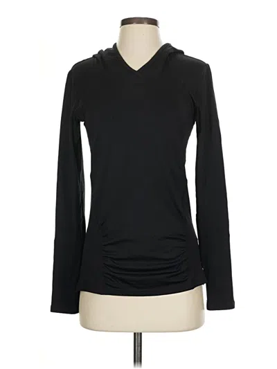 Pre-owned Zella Long Sleeve T-shirt In Black