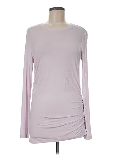 Pre-owned Zella Long Sleeve T-shirt In Pink
