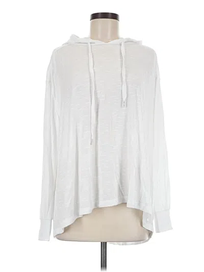 Pre-owned Zella Long Sleeve T-shirt In White