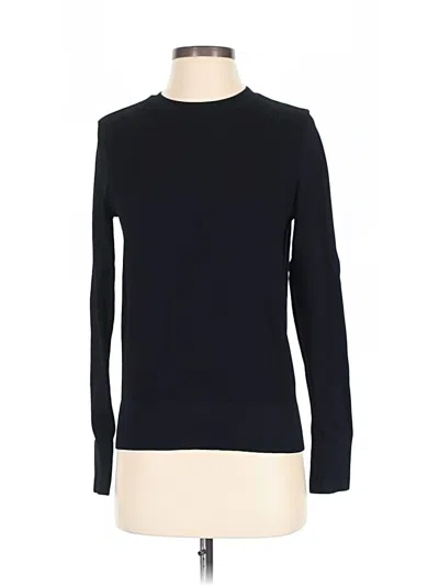 Pre-owned Zella Long Sleeve Turtleneck In Black