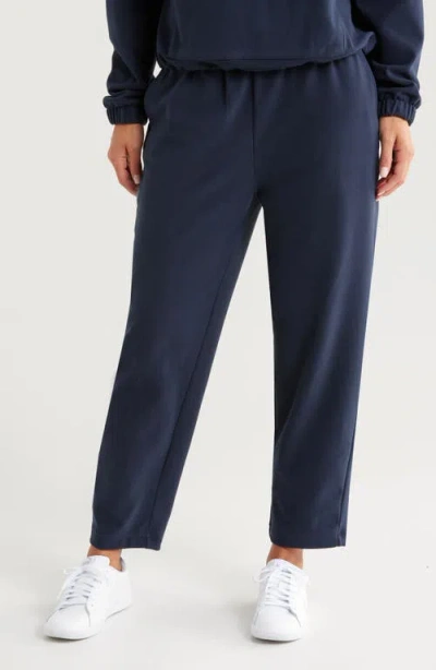 Zella Micro Fleece Joggers In Navy Sapphire