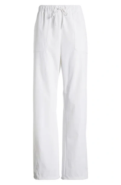 Zella Navigator Drawstring Utility Pants In White