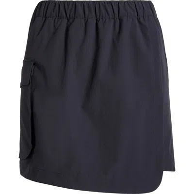 Zella Navigator High Waist Cargo Pocket Skirt In Black