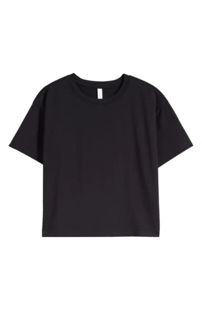 Zella New Take Crewneck T-shirt In Black
